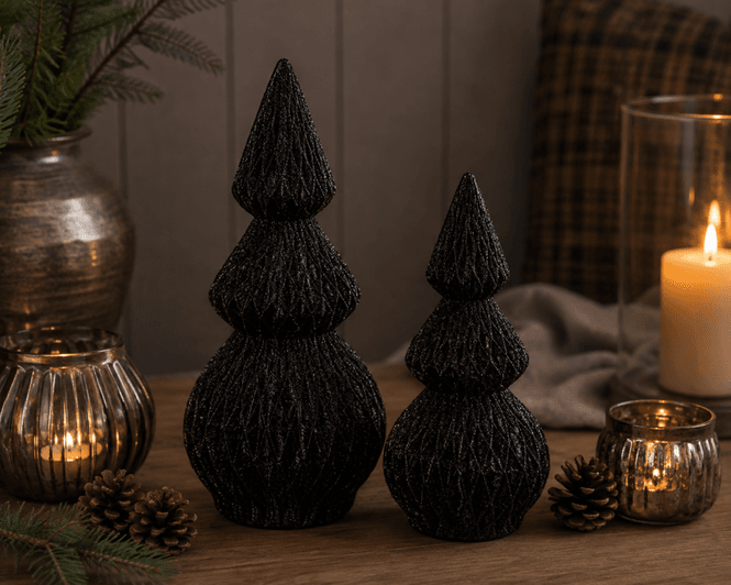 Hovedbilde Juletre svart 24cm