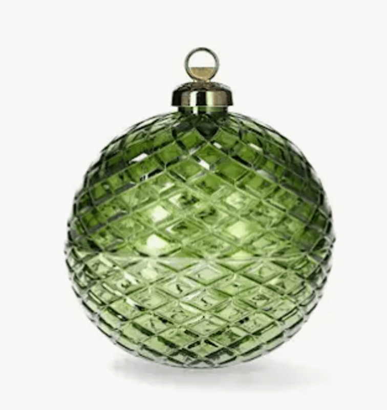 Glasskrukke Julekule 11 cm