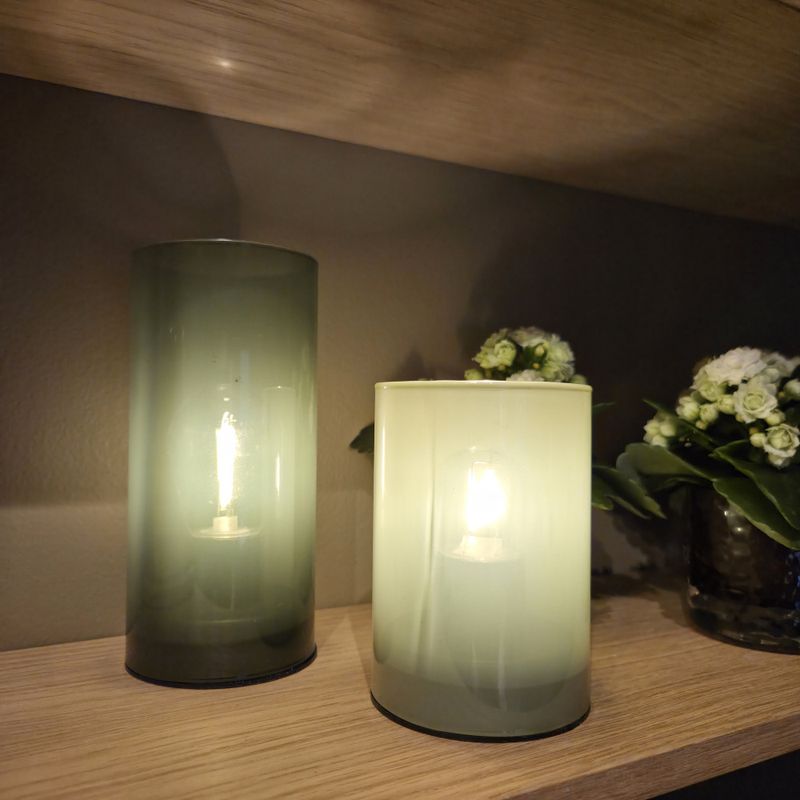 Ledlampe Vazolla grønn