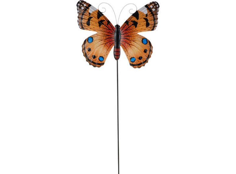 Blomsterpinne sommerfugl orange