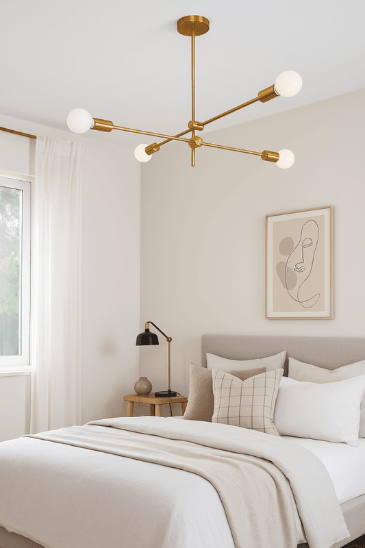 Taklampe gull satelitt