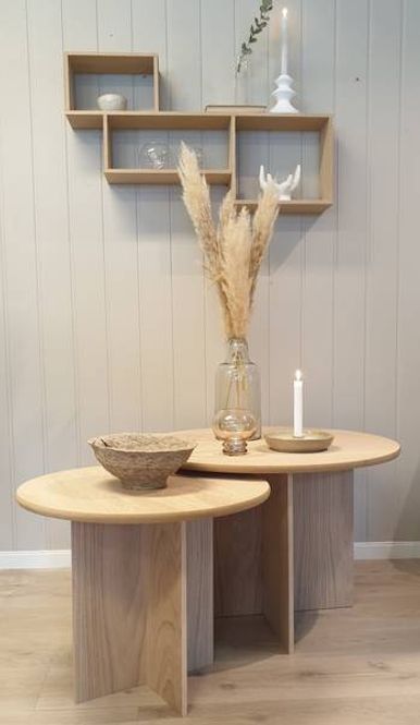 Hovedbilde Sofabord eik 60 cm