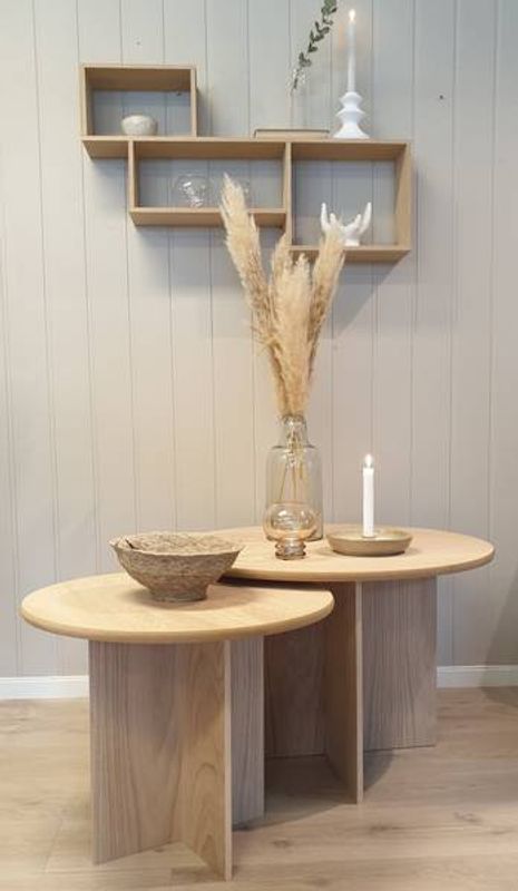Sofabord eik 60 cm
